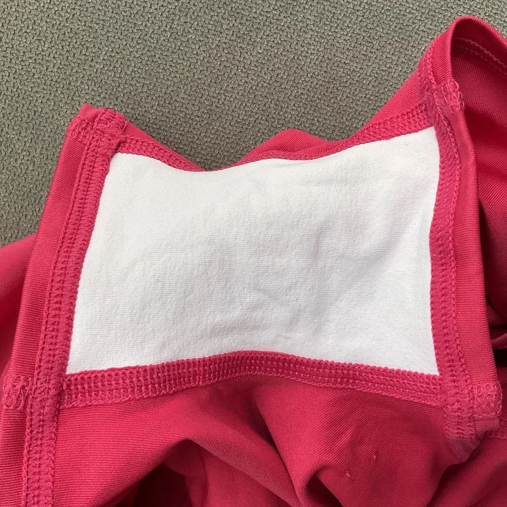 Alo Yoga Match Point Tennis Skirt Pink Summer Crush XS